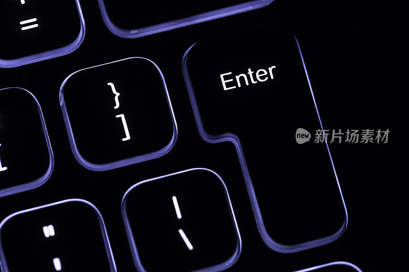 发光键盘- 'Enter'键